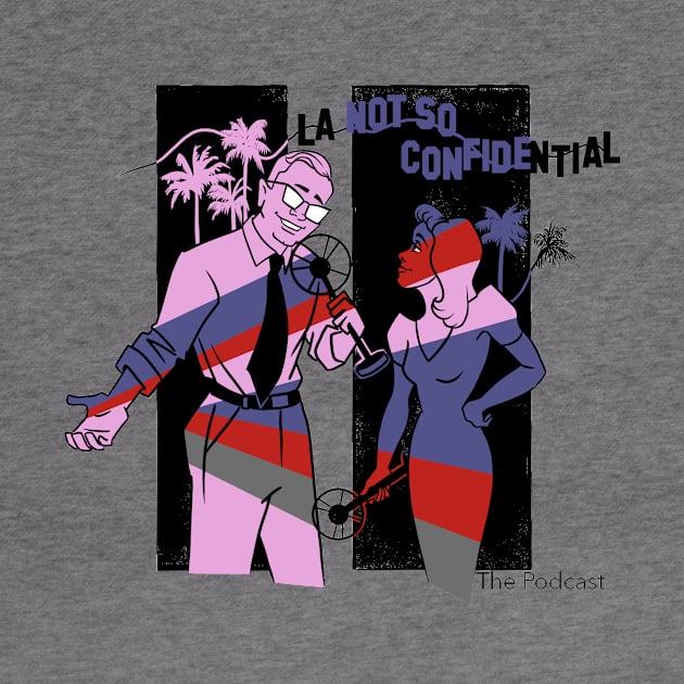 Colorful Noir Silhouettes by LA Not So Confidential- The Podcast